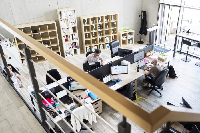 Intérieur des bureaux Probiotic Group